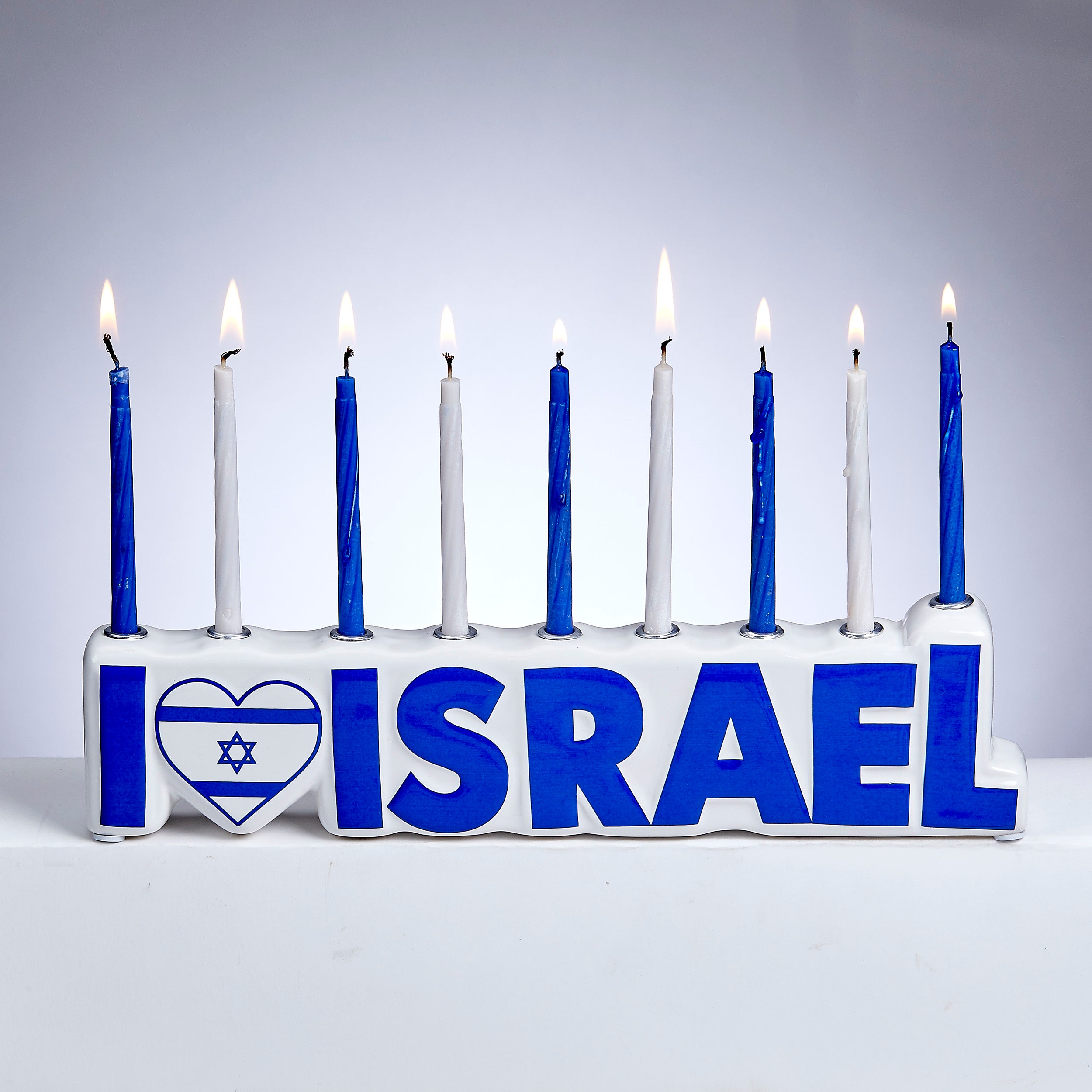 חנוכייה I LOVE ISRAEL