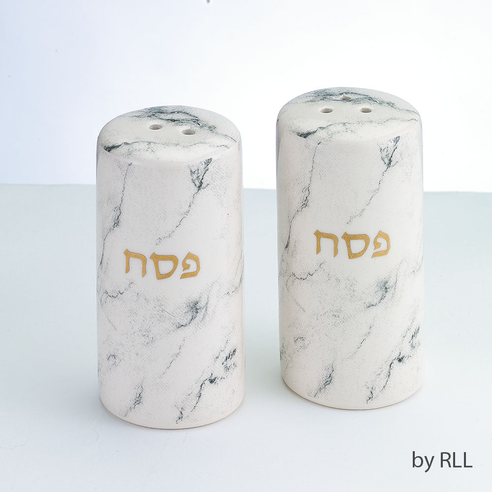 זוג מלחיות דגם פסח קרמיות - סיטונאות