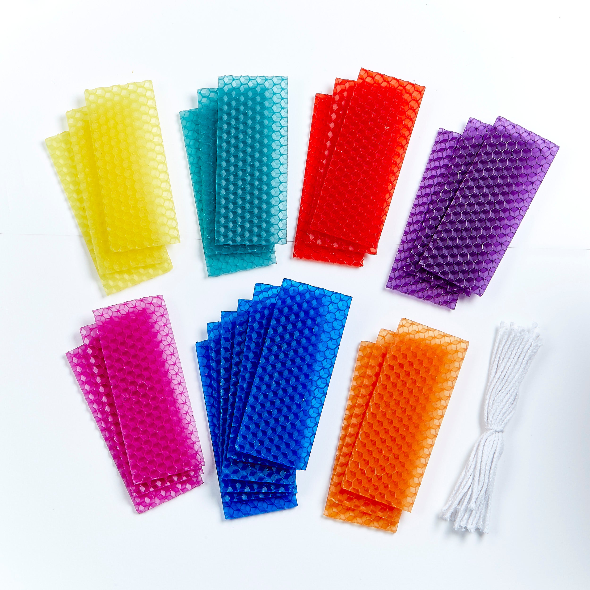 ערכה להכנת עצמית נרות שעווה 24 נרות