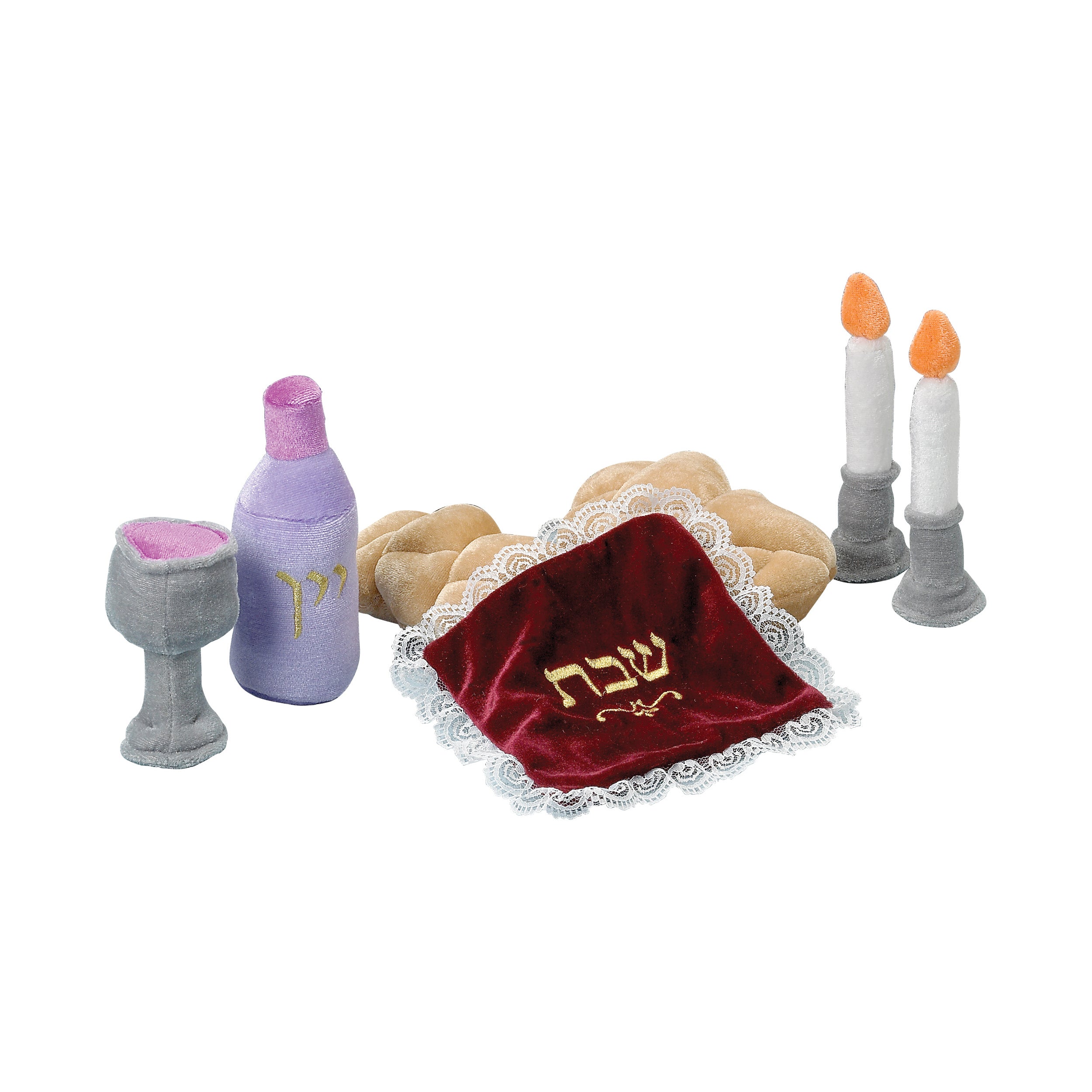 סט ספוג שבת לילדים – שלהבת לייט