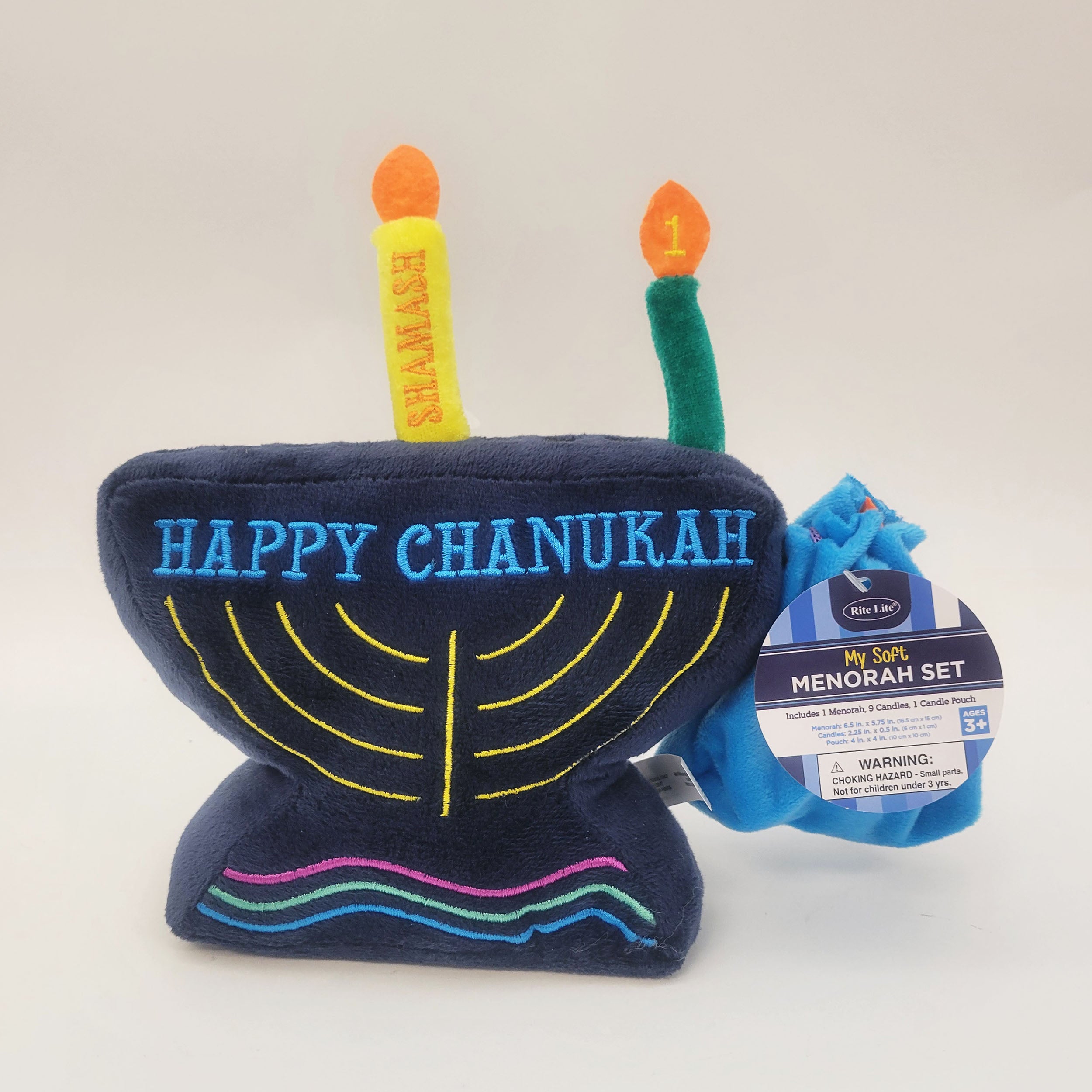 חנוכיית ספוג לילדים