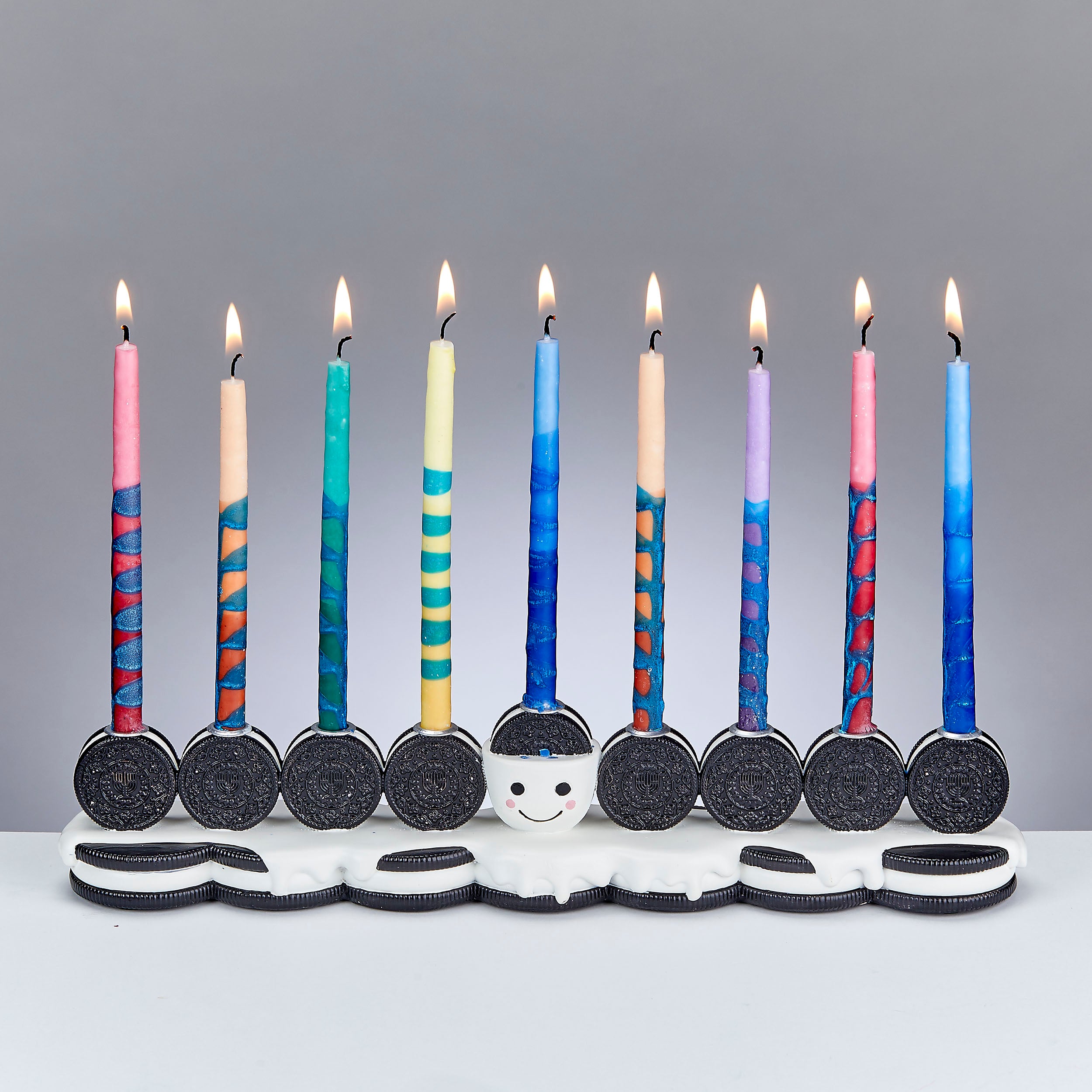 חנוכיית ילדים עוגיות