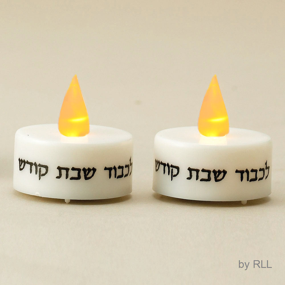 זוג נרות נשמה חשמלי