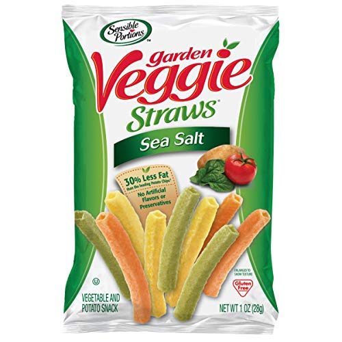 Veggie Straws Sea Salt (1 oz) – 24 Count
