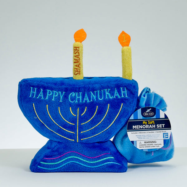 חנוכיית ספוג לילדים