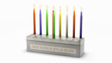 חנוקיט - ערכת חנוכיה ונרות - 35 יחידות