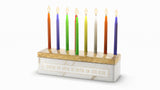 חנוקיט - ערכת חנוכיה ונרות - 35 יחידות