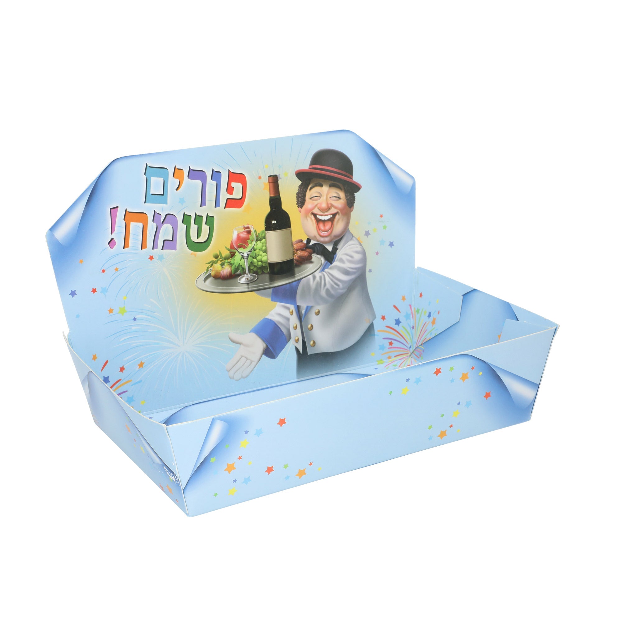 מגש קרטון-מלצר שמח-[אשוש חצב]-[שלהבת]-[שלהבת לייט]-Shalhevetlight